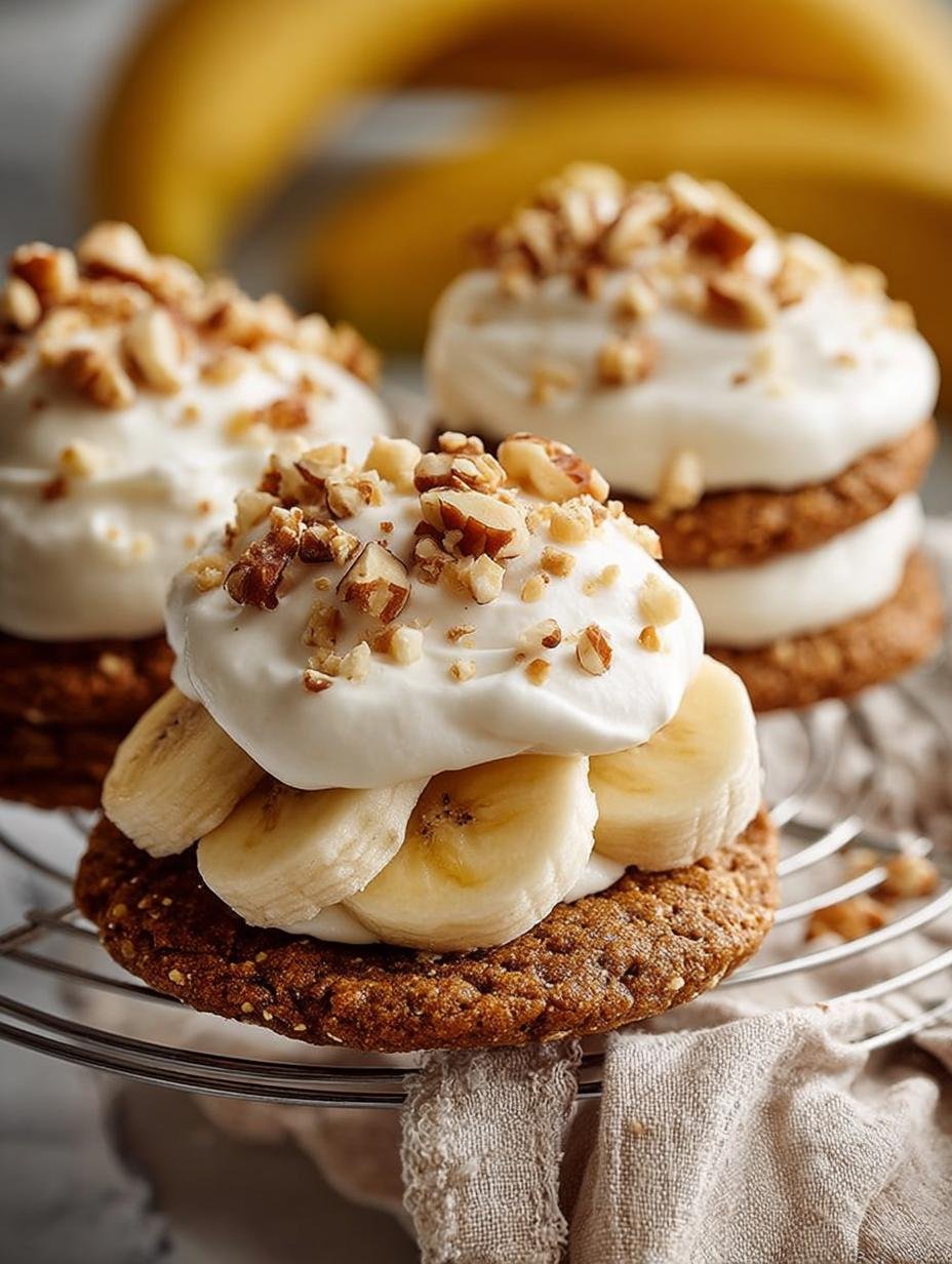 Banana Cream Pie Cookies