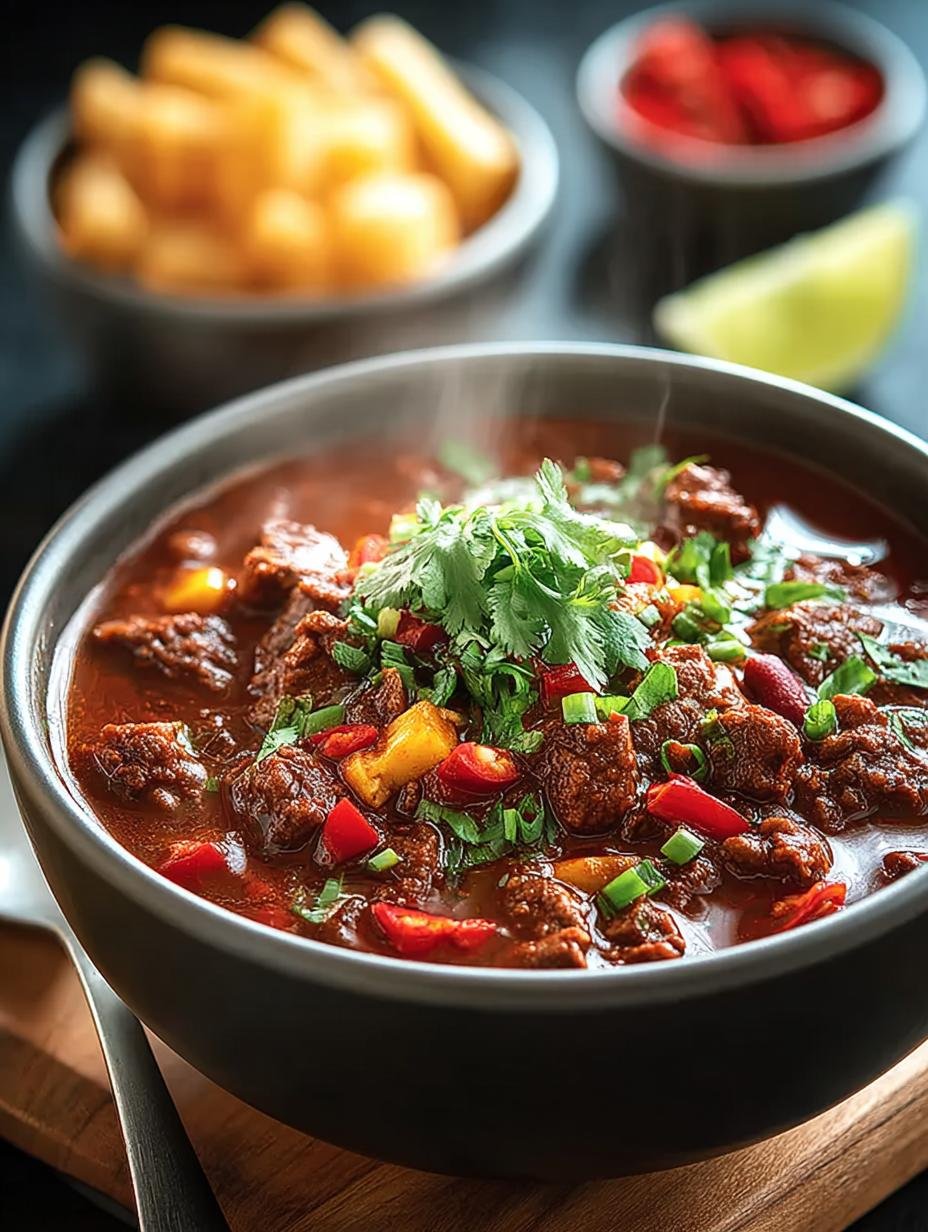 Beef Chili: 7 Comforting Steps to Ultimate Flavor - Beef Chili - additional detail
