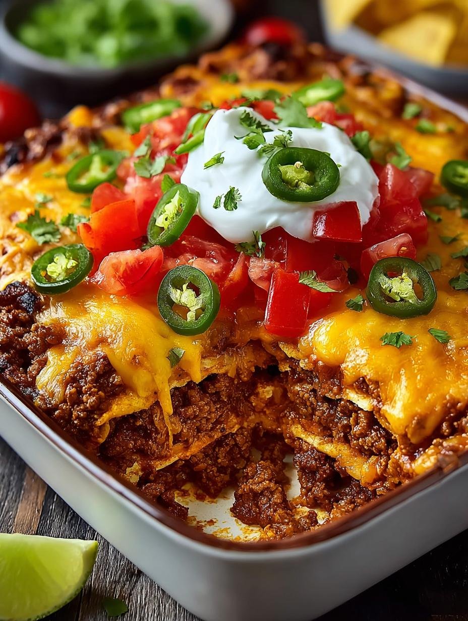 Ultimate Beef Walking Taco Casserole for Family Fun - Beef Walking Taco Casserole - main visual representation