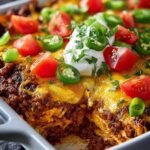 Beef Walking Taco Casserole