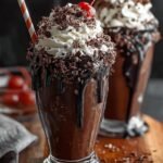 Black Milkshake Dark Creamy