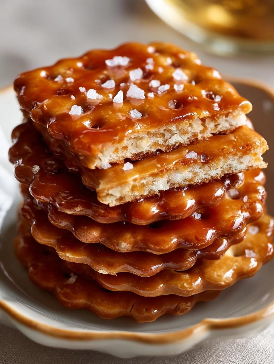 Caramel Crackers
