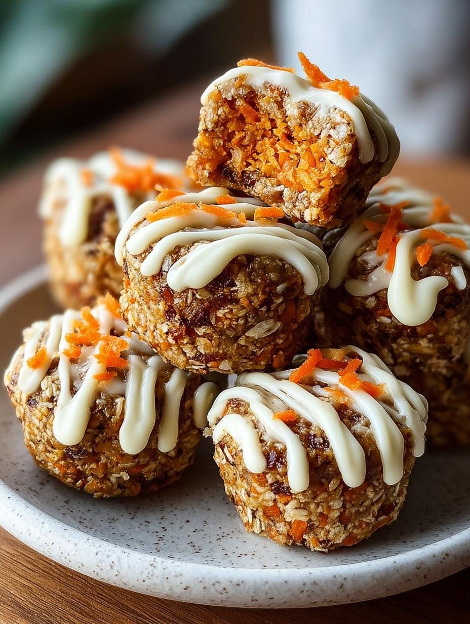 Delicious Carrot Cake Protein Bites for Healthy Snacking - Carrot Cake Protein Bites - additional detail