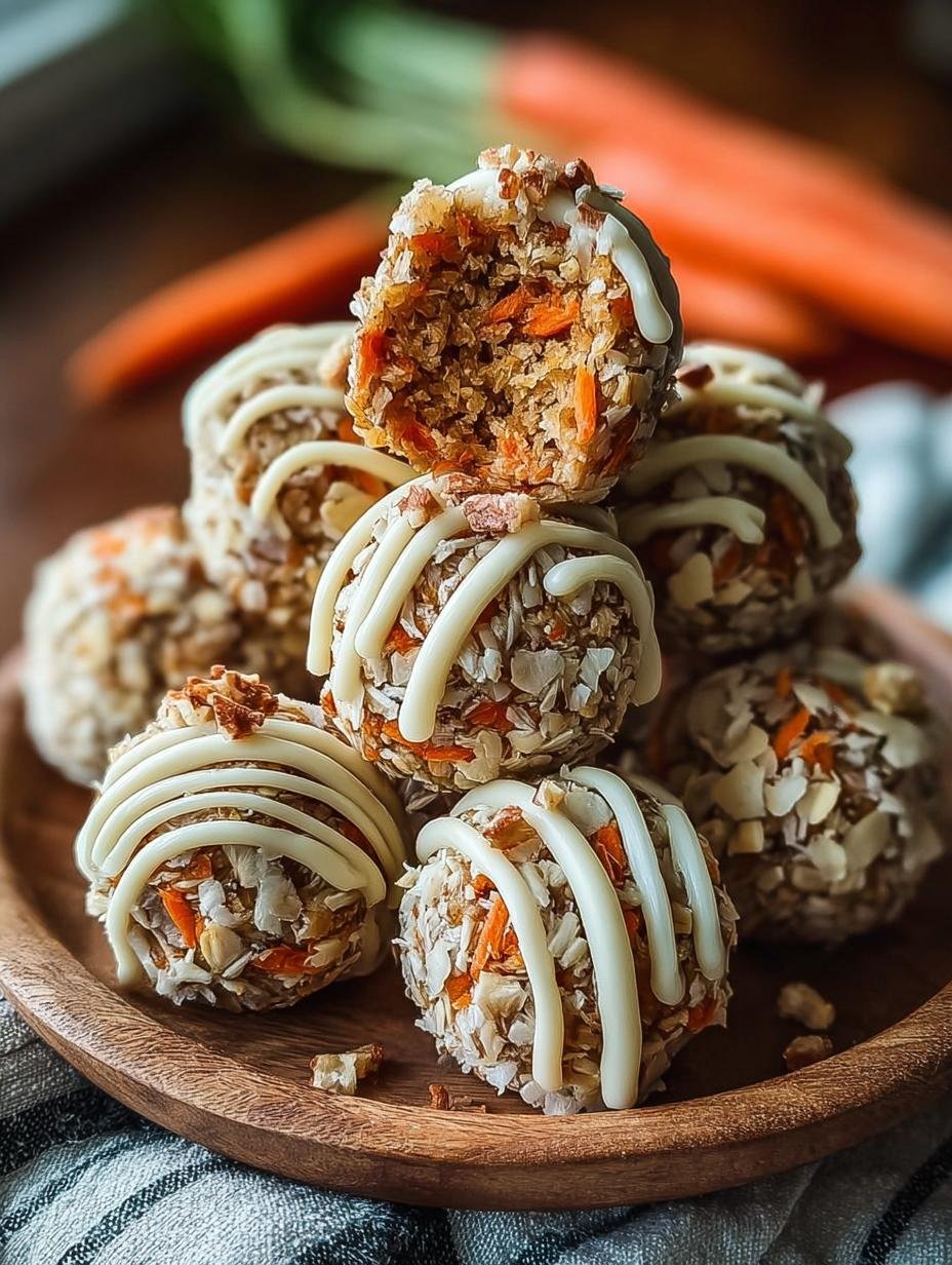 Carrot Cake Protein Bites