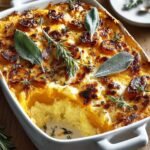 Cheesy Baked Butternut Squash