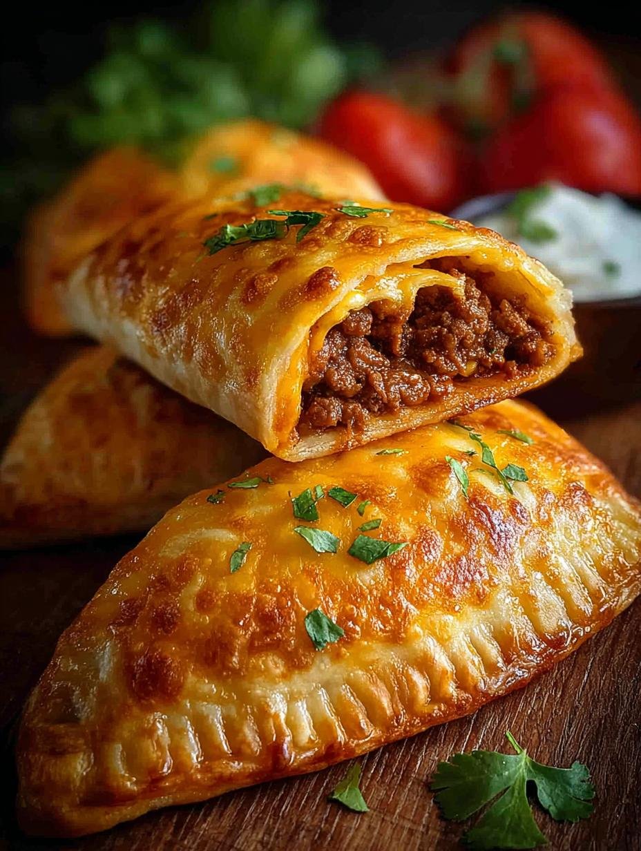 Cheesy Taco Pockets