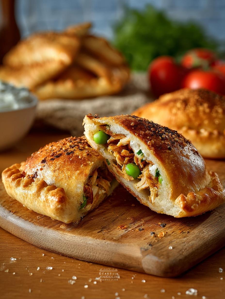 Delicious Chicken Bread Pockets: A Crispy Delight - Chicken Bread Pockets - main visual representation