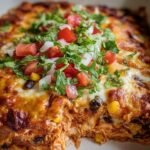 Chicken Burrito Casserole