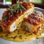 Chicken with Mustard Cheddar