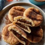 Churro Cookies Chocolate Filling