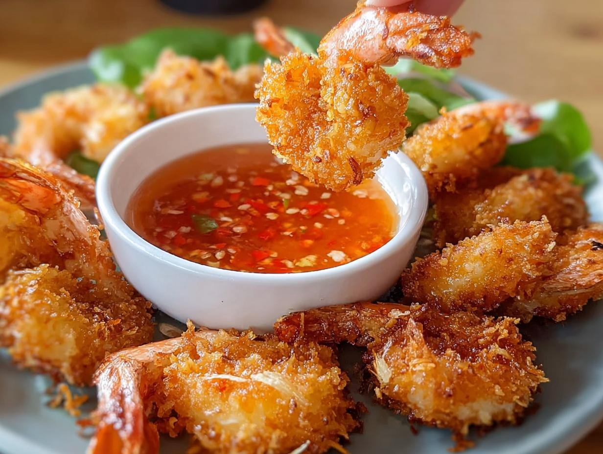 Coconut Shrimp Sweet Chili: 1 Flavorful Bite