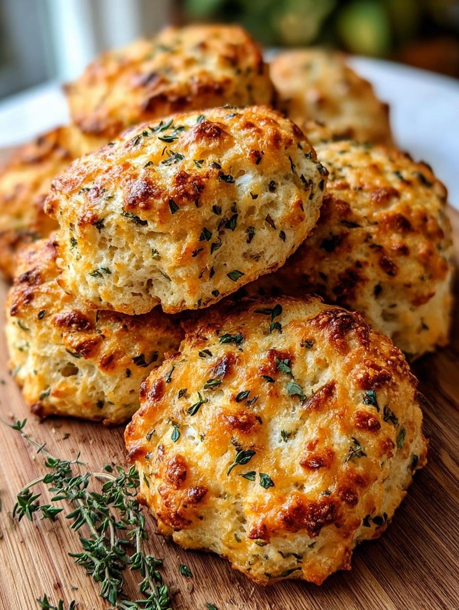 Cottage Cheese Herb Biscuits