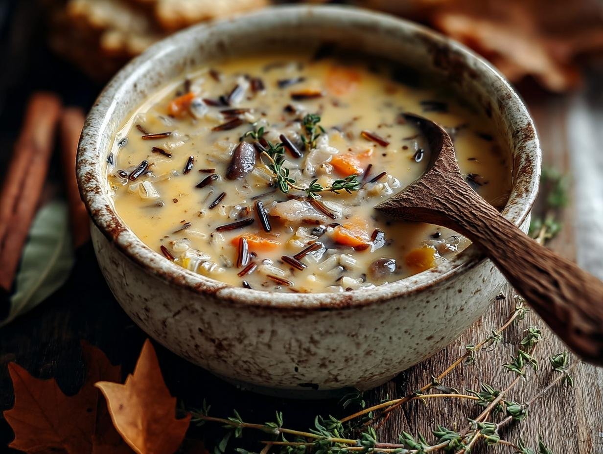 Cozy Autumn Wild Rice: 1 Amazing Fall Soup