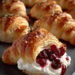 Cranberry Cream Cheese Crescent