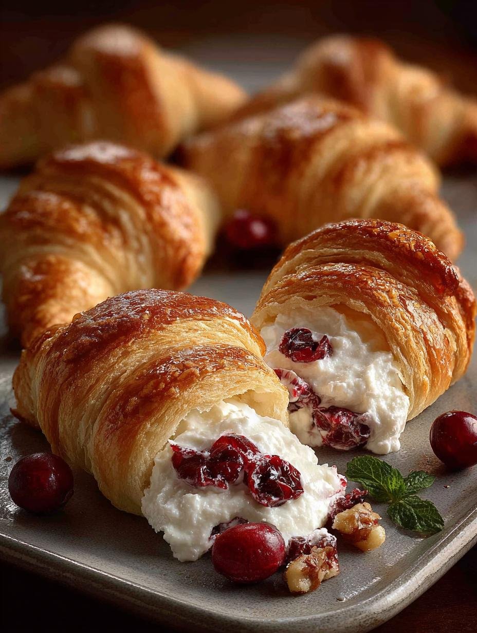 Cranberry Cream Cheese Crescent Bites for Festive Gatherings - Cranberry Cream Cheese Crescent - additional detail
