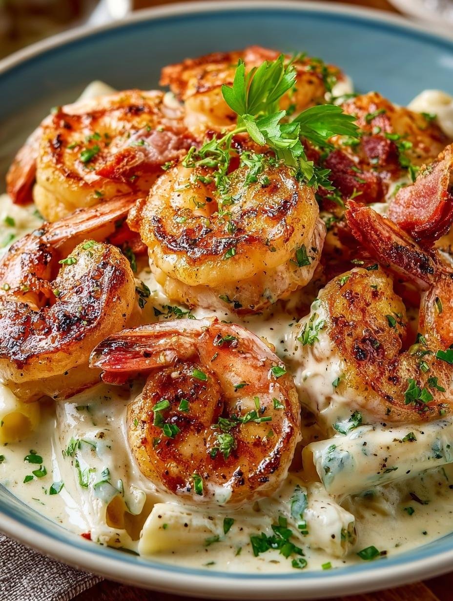 Creamy Cajun Shrimp Chicken