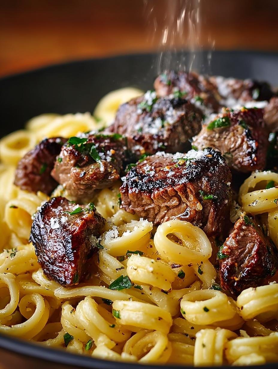Creamy Steak Bites Pasta: 5 Rich Ways to Indulge - Creamy Steak Bites Pasta - main visual representation