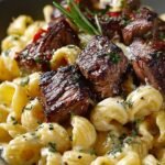 Creamy Steak Bites Pasta