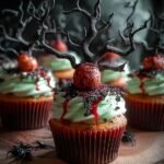 Creepy Tree Cupcakes