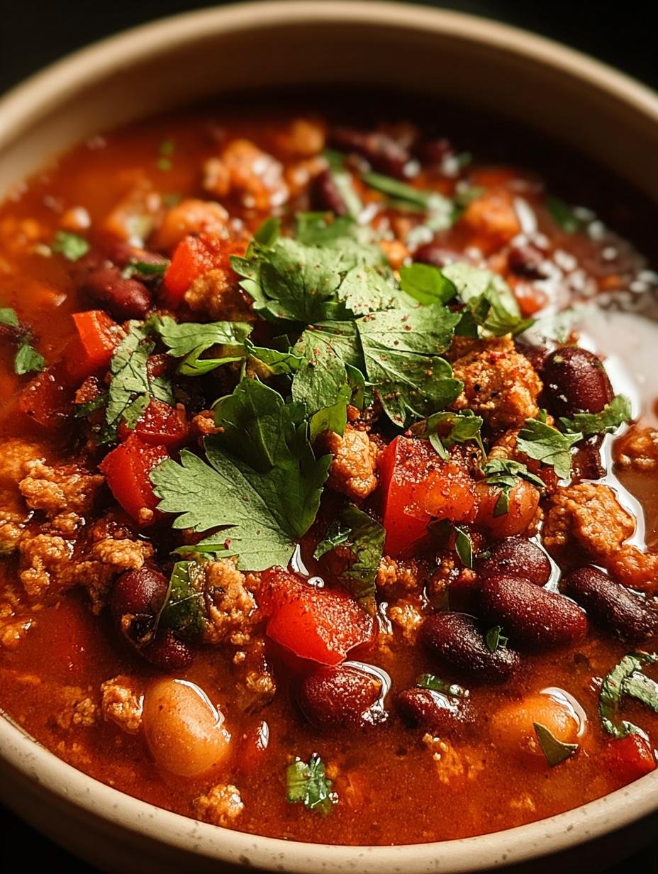 Crockpot Turkey Chili