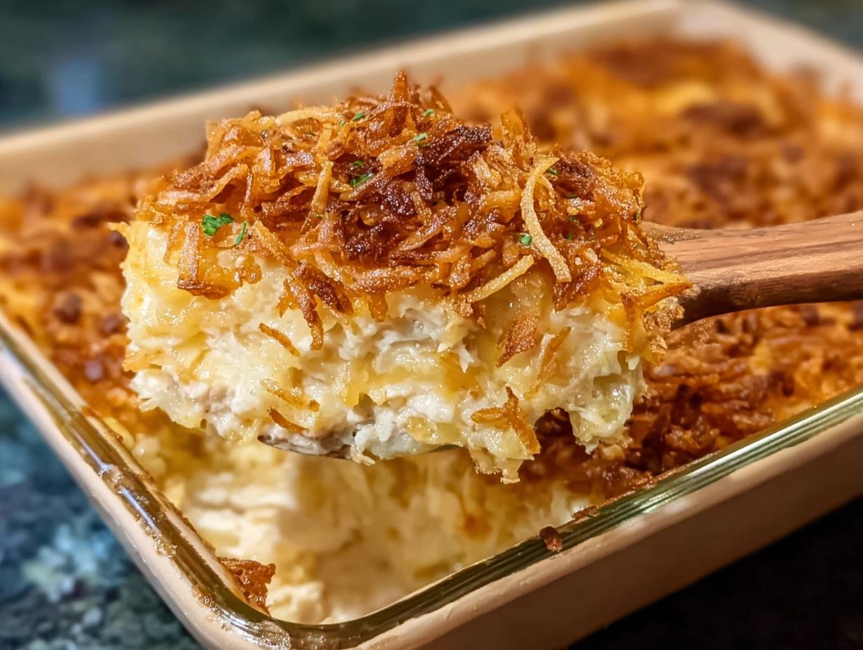 20 Min French Onion Chicken Casserole - French Onion Chicken Casserole - additional detail