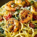 Garlic Shrimp Pasta