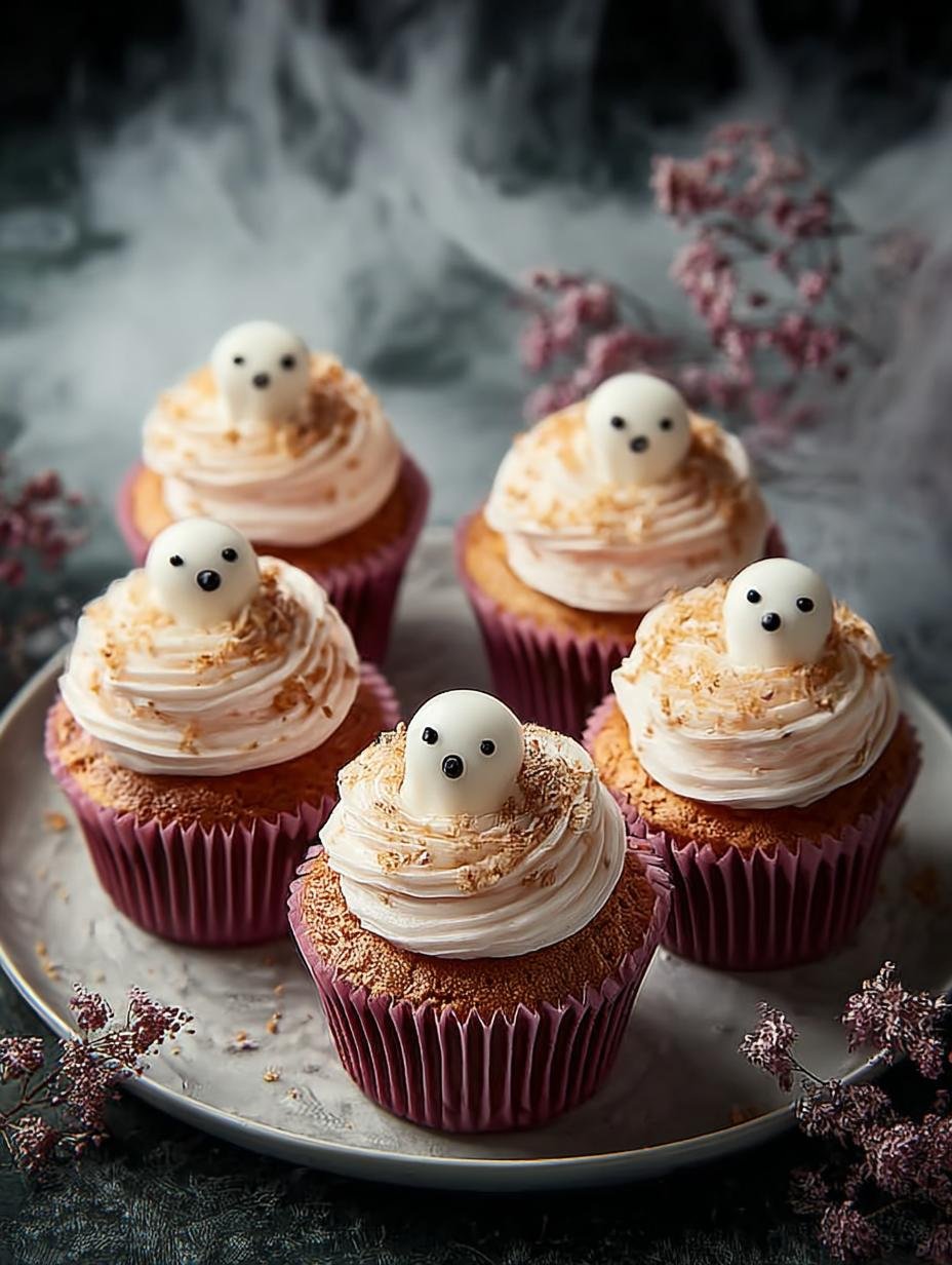 Ghostly Cupcakes