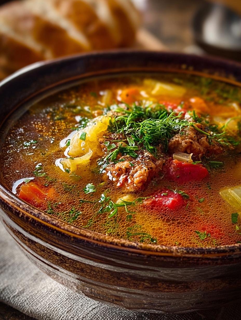 Comforting Golumpki Soup Recipe for Cozy Nights - Golumpki Soup - main visual representation