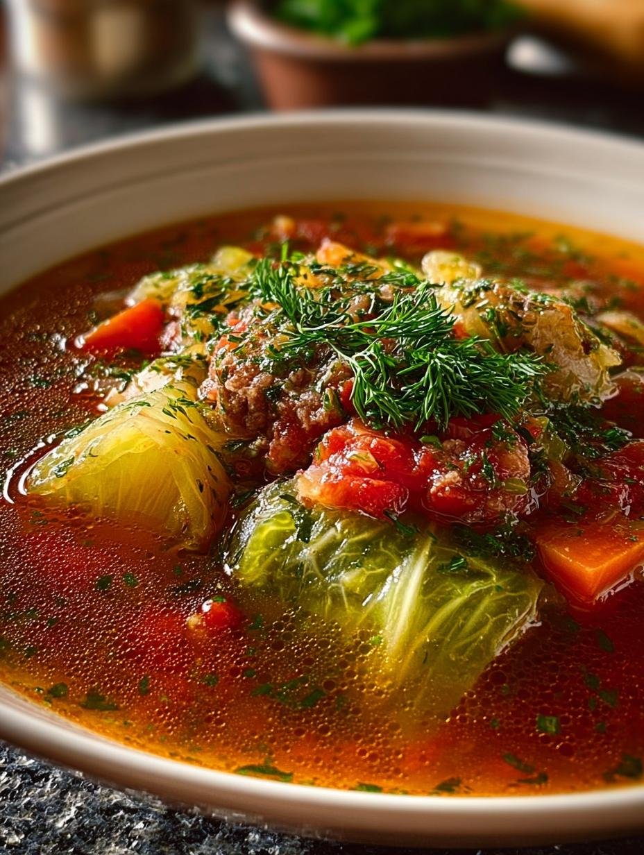 Comforting Golumpki Soup Recipe for Cozy Nights - Golumpki Soup - additional detail