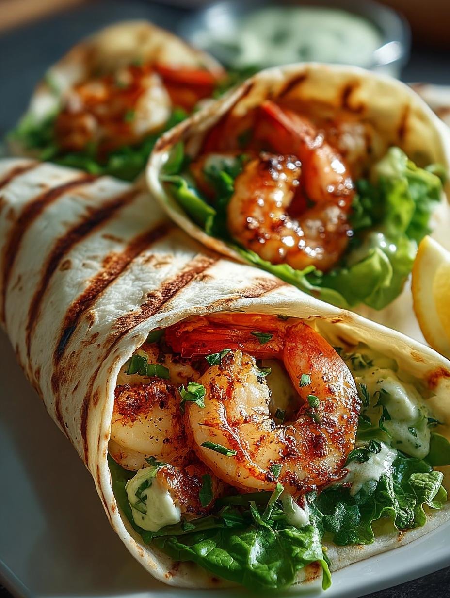 Grilled Shrimp Caesar Wraps: 5 Tasty Twists You’ll Love - Grilled Shrimp Caesar Wraps - main visual representation