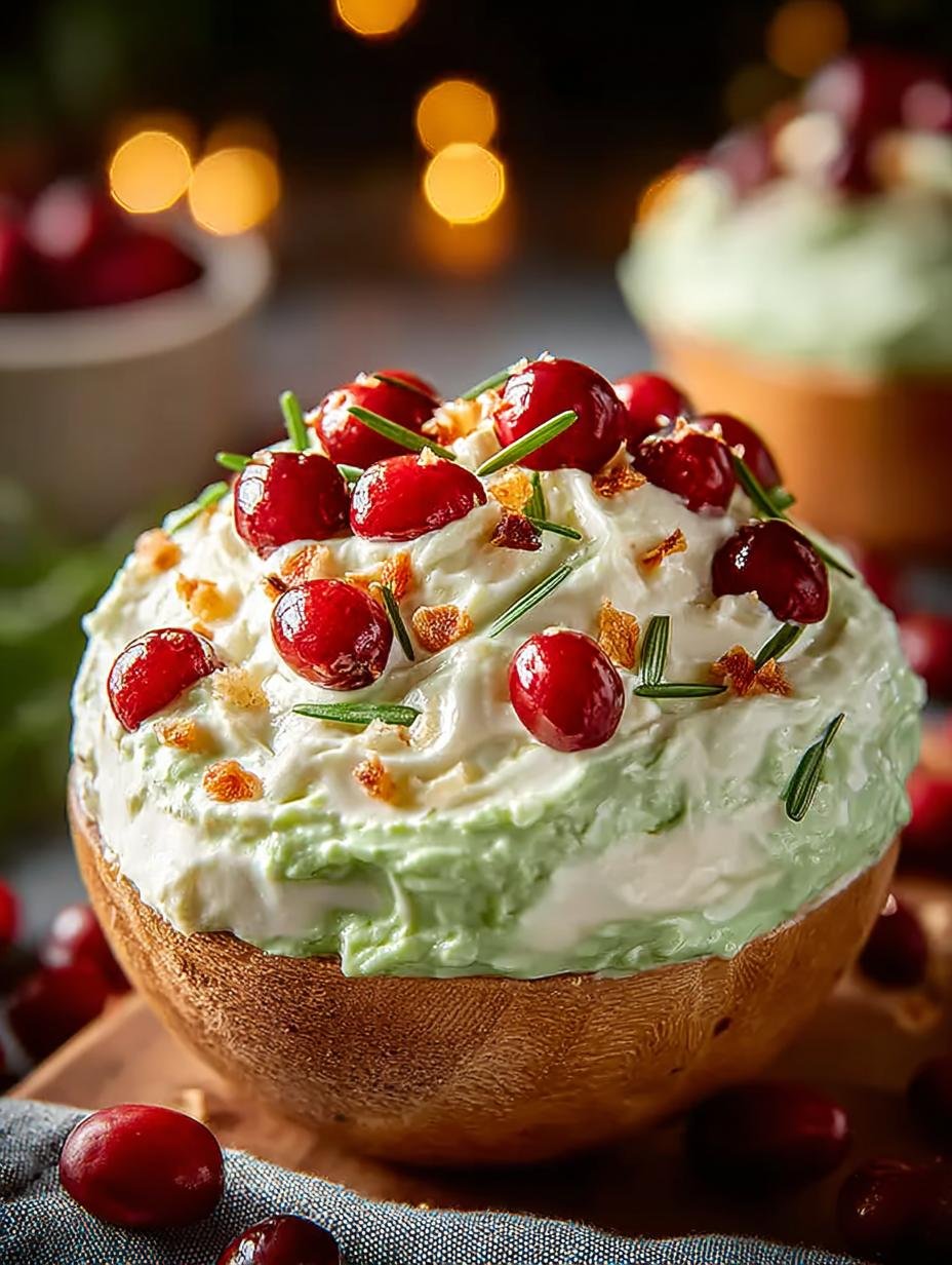 Delightful Grinch Dip Recipe for Festive Celebrations - Grinch Dip - additional detail