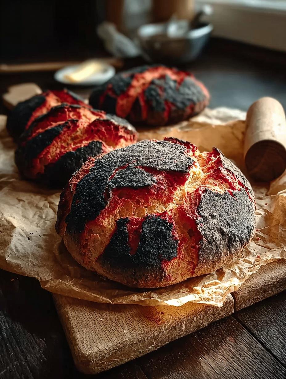 Halloween Brimstone Bread