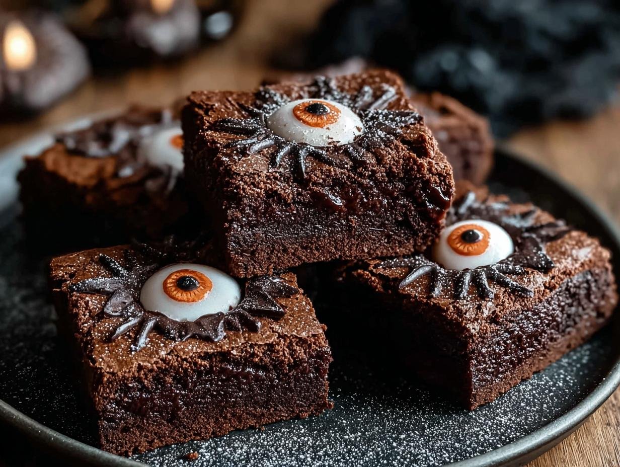 Amazing Halloween Eyeball Brownies Recipe