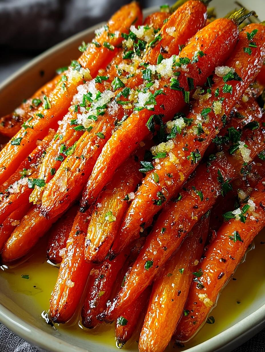 Honey Garlic Butter Roasted Carrots: 7 Delicious Steps - Honey Garlic Butter Roasted - additional detail