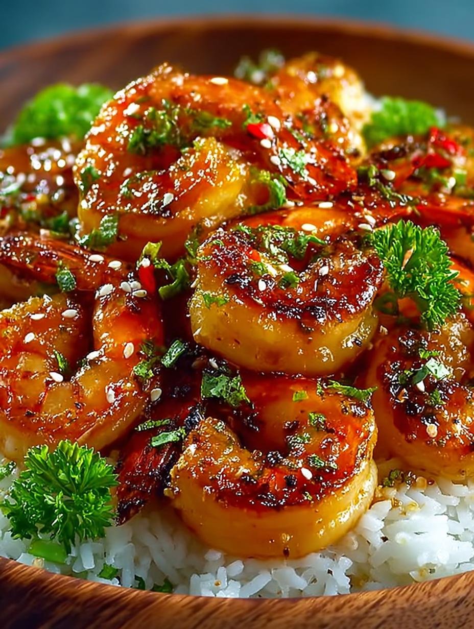 Irresistible Honey Garlic Shrimp Bowl Recipe for Dinner - Irresistible Honey Garlic Shrimp - main visual representation