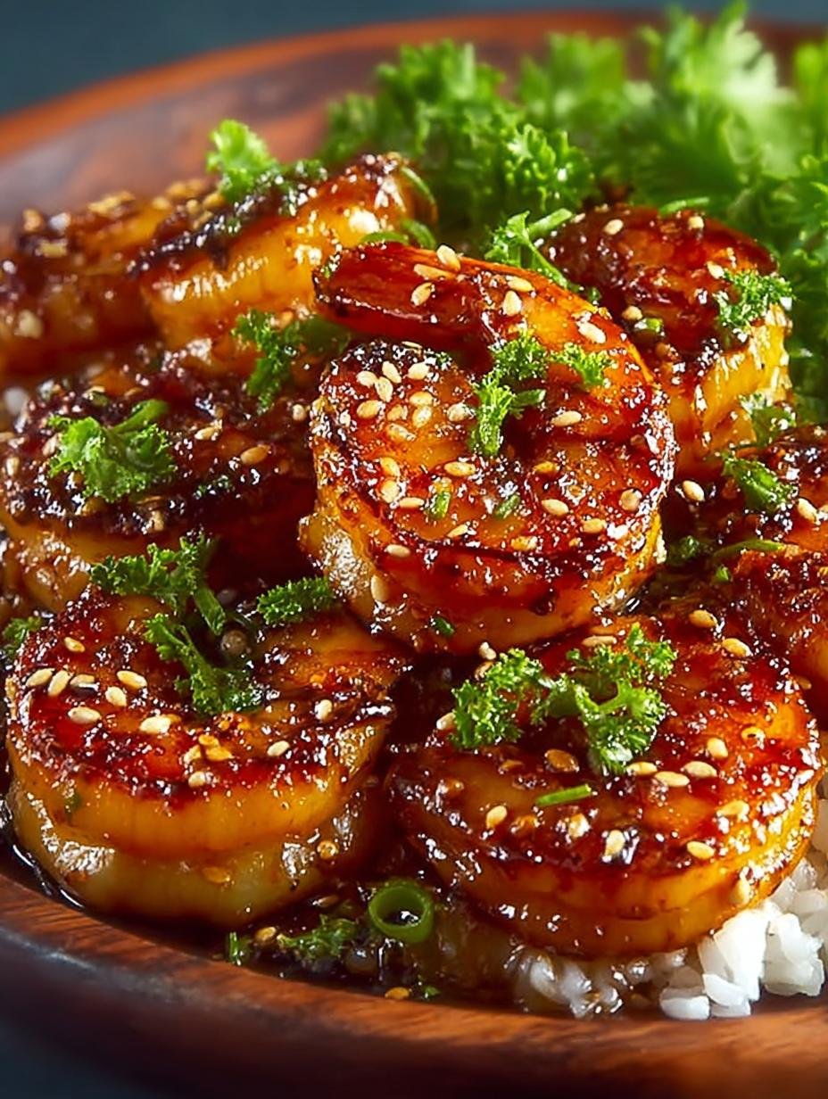 Irresistible Honey Garlic Shrimp Bowl Recipe for Dinner - Irresistible Honey Garlic Shrimp - additional detail