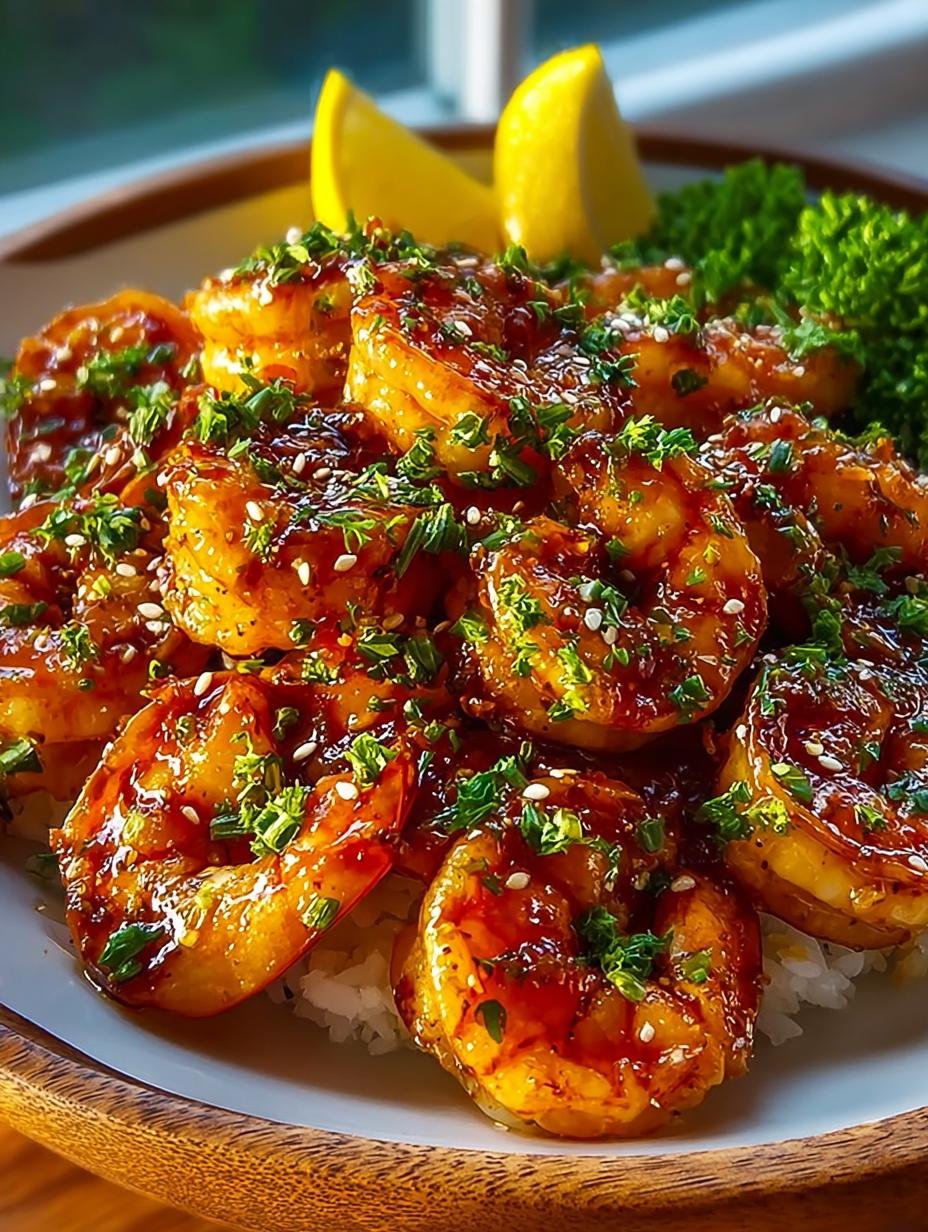 Irresistible Honey Garlic Shrimp