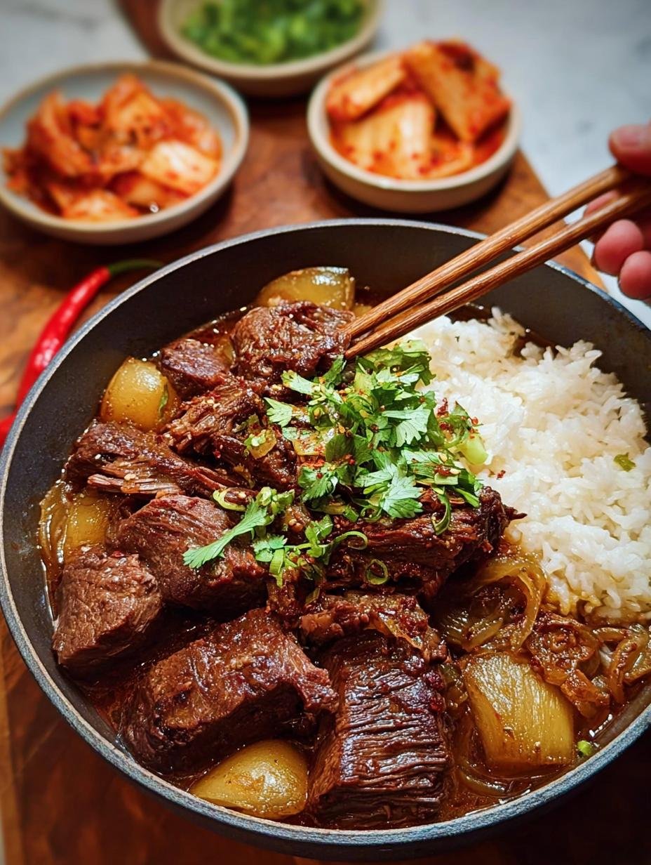1 Incredible Korean Style Pot Roast Secret: Tender Bliss - Korean Style Pot Roast - additional detail