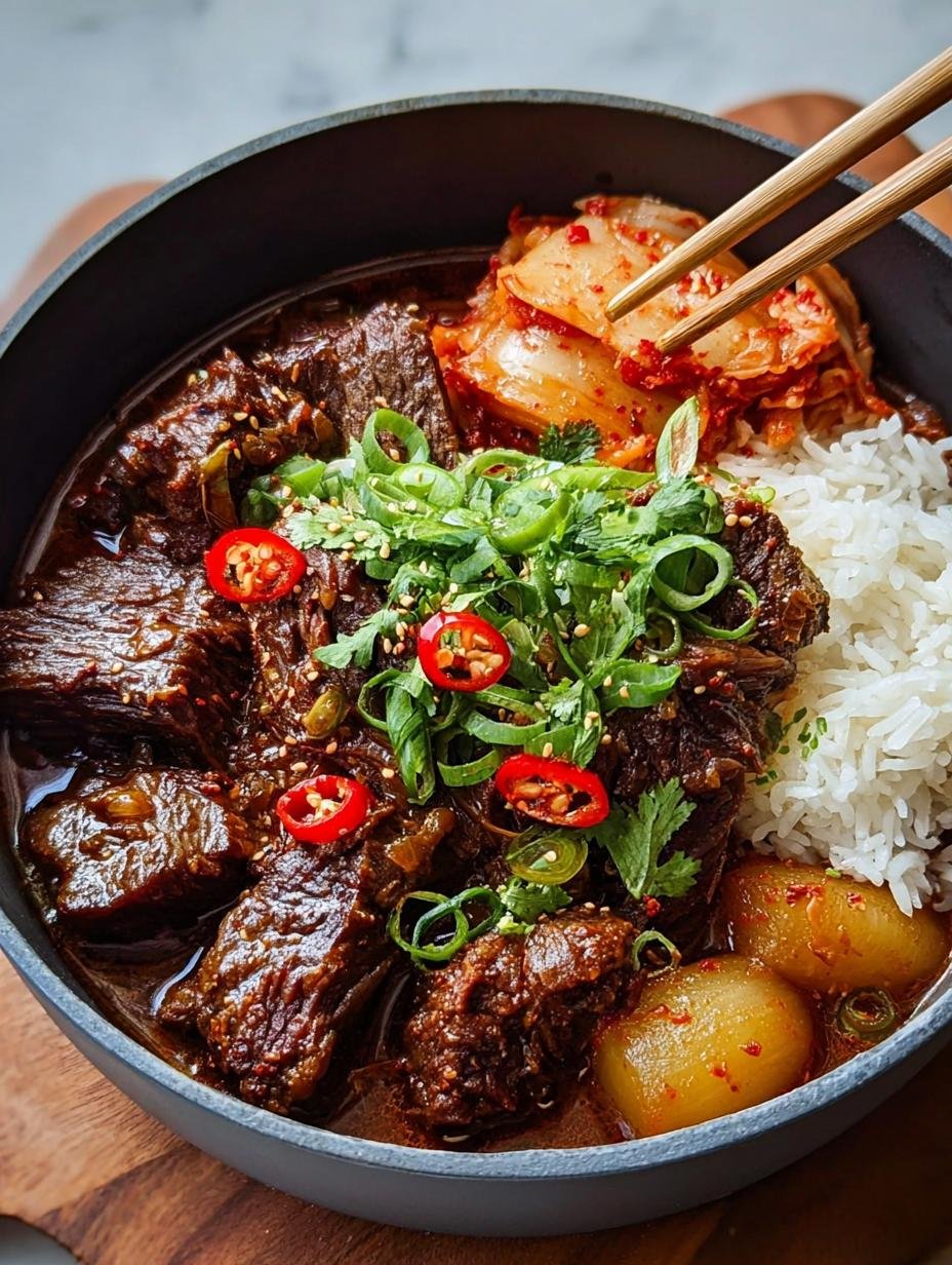 Korean Style Pot Roast
