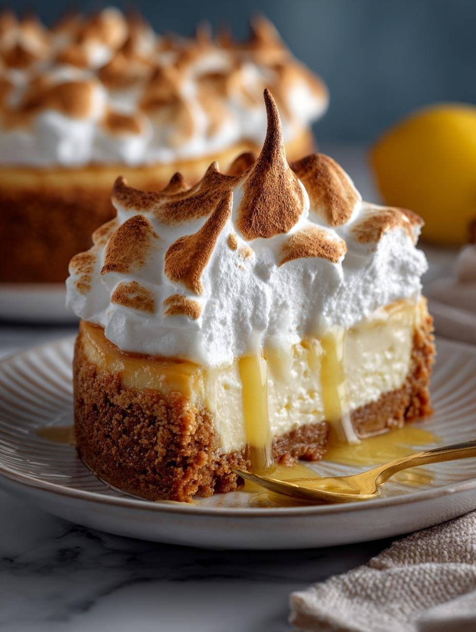 Lemon Meringue Cheesecake: 5 Reasons to Love This Dessert - Lemon Meringue Cheesecake - additional detail