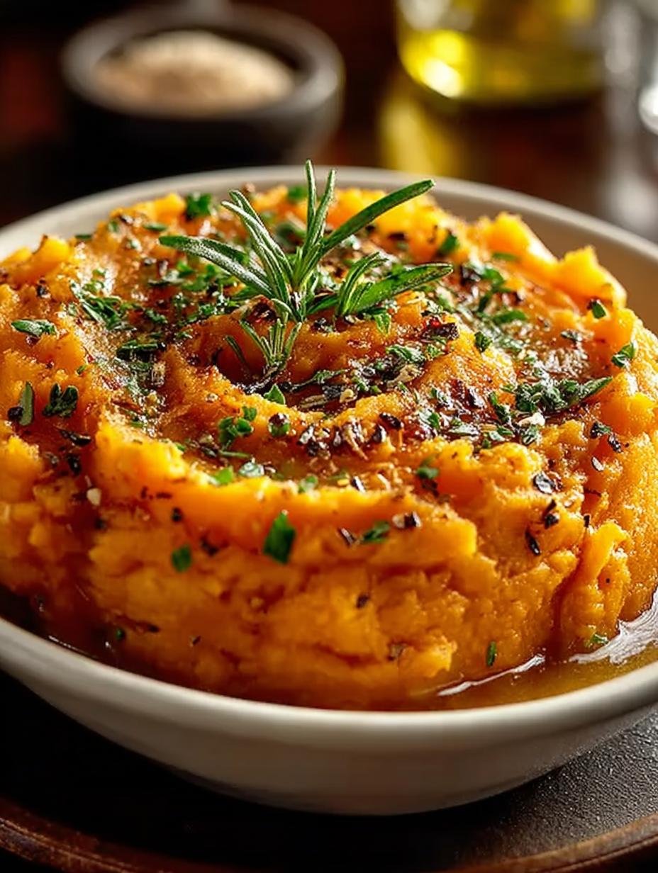 Mashed Sweet Potatoes with