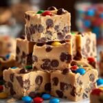 Monster Cookie Dough Fudge