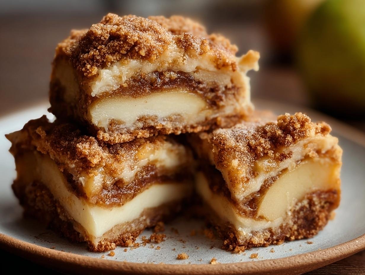 Amazing Pear Bars: 10-12 Min Crust Bake - Pear Bars - additional detail