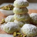 Pistachio Wedding Cookies