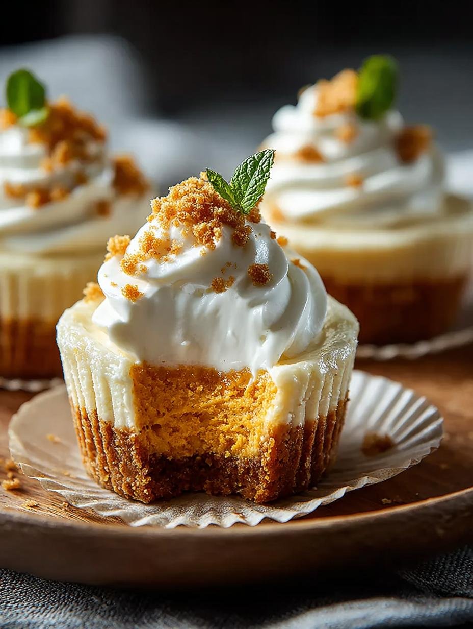 Delicious Pumpkin Cheesecake Bites: 16 Easy Treats - Pumpkin Cheesecake Bites - additional detail