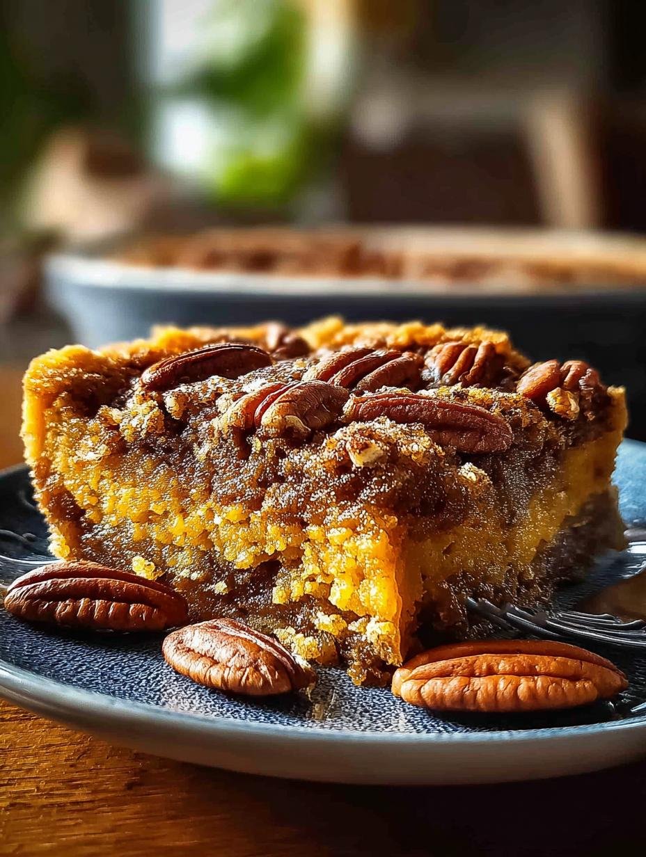 Pumpkin Pecan Cobbler: 7 Reasons to Love This Delightful Dessert - Pumpkin Pecan Cobbler - additional detail