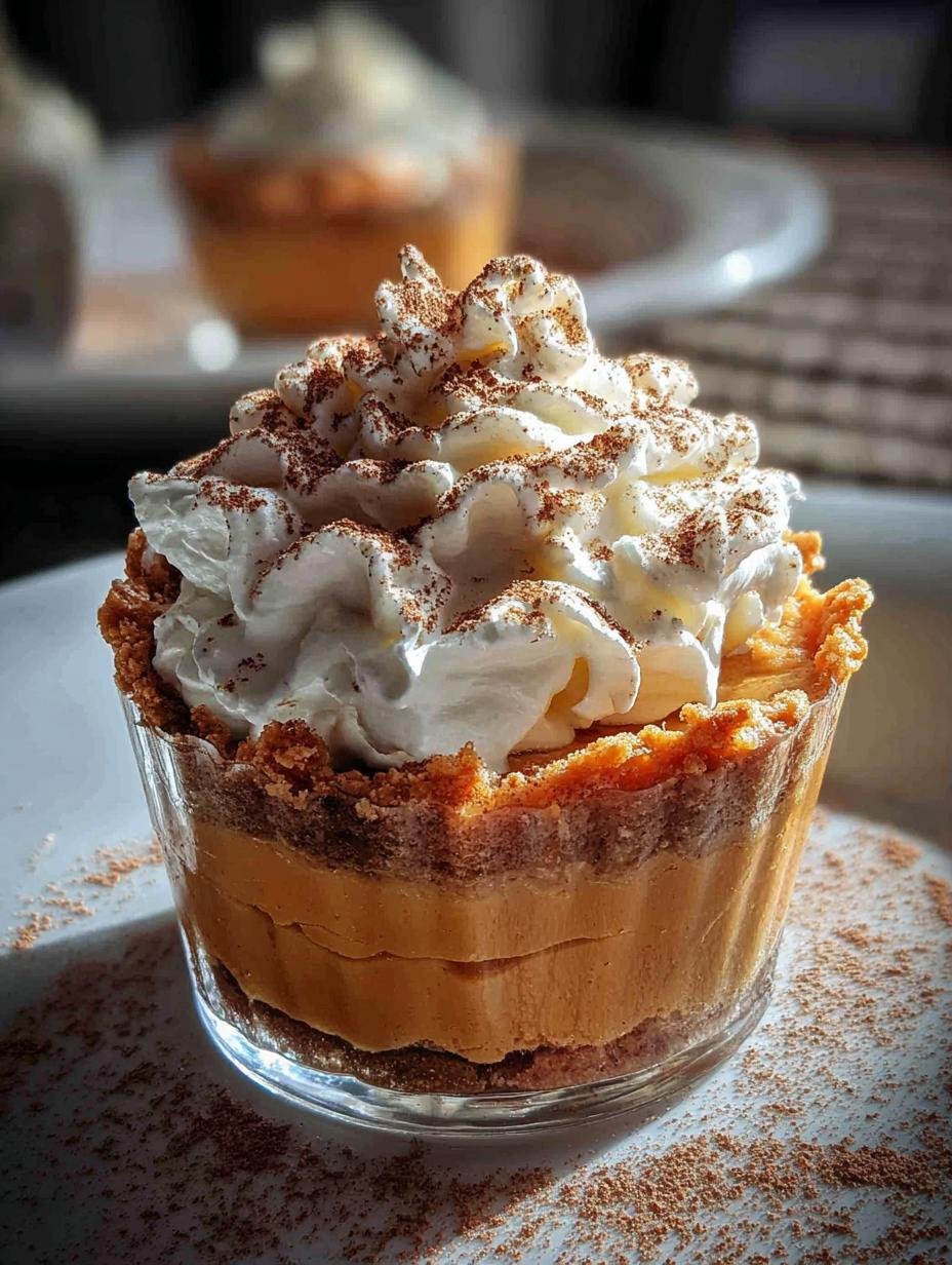 Pumpkin Pie Cup: Quick, Easy & Delicious Dessert - Pumpkin Pie Cup - main visual representation