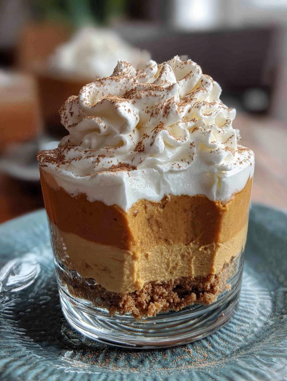 Pumpkin Pie Cup: Quick, Easy & Delicious Dessert - Pumpkin Pie Cup - additional detail