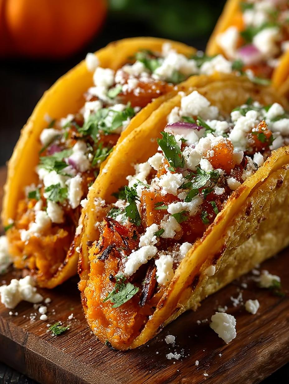 Pumpkin Pie Tacos Fall