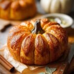 Pumpkin Shaped Bread